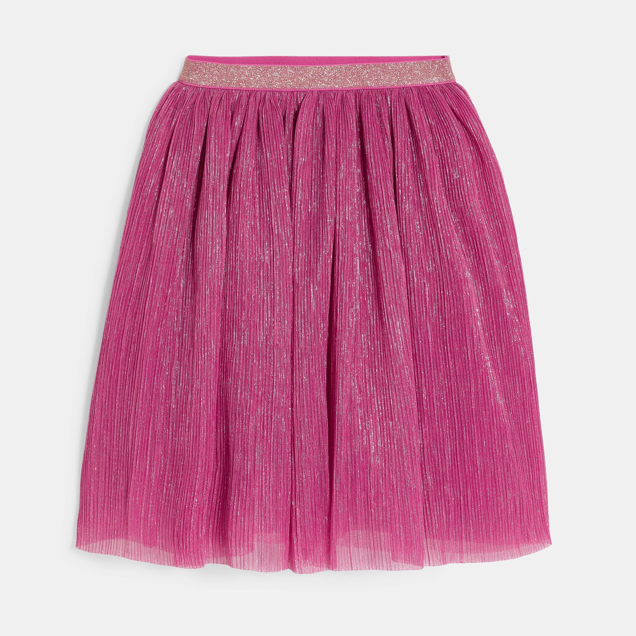 Chân váy vải tulle lấp lánh